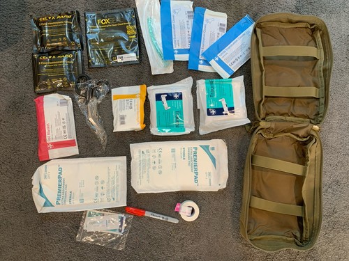 Military first aid kit - military,