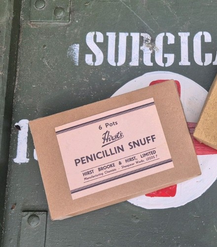 Ww2 british penicillin box kit - ww2,