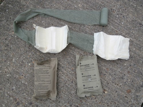 Nato notfall verband set - x,